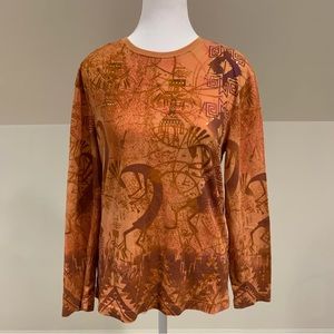 Kokopelli New Mexico Long Sleeve Shirt